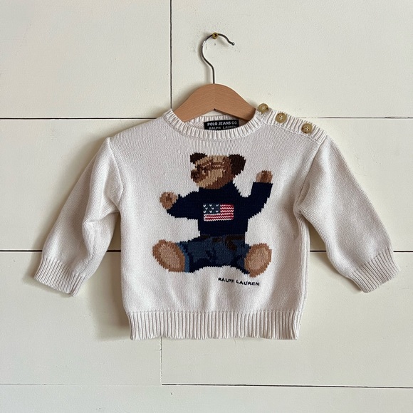 Polo by Ralph Lauren | Shirts u0026 Tops | Polo Ralph Lauren Bear Sweater  Vintage | Poshmark